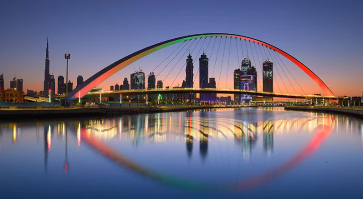 قناة دبي المائية: ربط المدينة